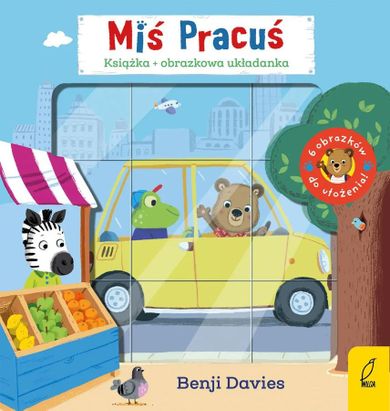 Miś Pracuś. W drogę! + obrazkowa układanka