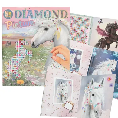 Miss Melody, Diamond Picture, diamentowa wyklejanka, zestaw kreatywny