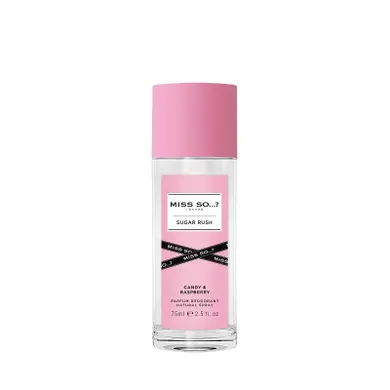 Miss so…? London Sugar Rush, dezodorant perfumowany, spray, cukierki i maliny, 75 ml