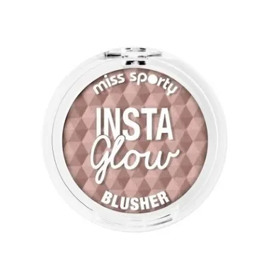 Miss Sporty, Insta Glow Blusher, róż do policzków, 001 Luminous Beige, 5g