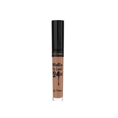 Miss Sporty, Matte To Last 24h Lip Cream, matowy błyszczyk do ust, 110 Vibrant Mocha, 3,7 ml