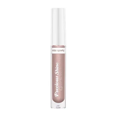 Miss Sporty, Precious Shine Lip Gloss, błyszczyk do ust, 10 Shiny Nude, 2.6 ml