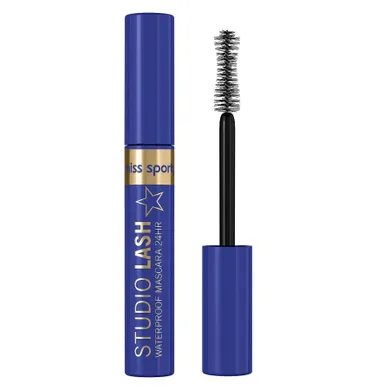 Miss Sporty, Studio Lash Waterproof 24h, wodoodporny, tusz do rzęs, Black, 9 ml