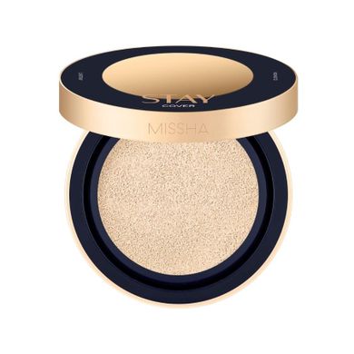 Missha, Stay Cushion, podkład w poduszce z filtrem SPF40 PA++, 21N Vanilla, 15g