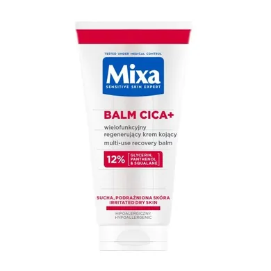 Mixa, Balm Cica+, wielofunkcyjny regenerujący krem kojący, 50 ml