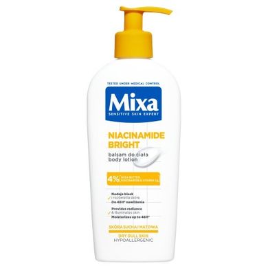 Mixa, Niacinamide Bright, balsam do ciała, 250 ml