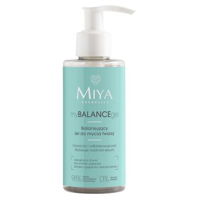 Miya Cosmetics, MyBalanceGel, balansujący żel do mycia twarzy, 140 ml