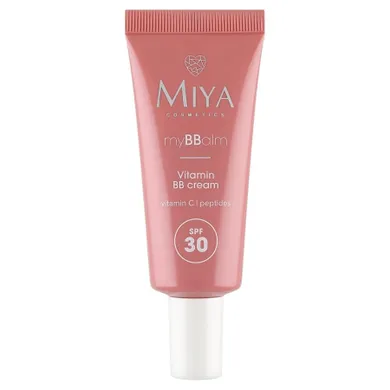 Miya Cosmetics, myBBalm, witaminowy krem BB SPF30, 01 Light, 30 ml