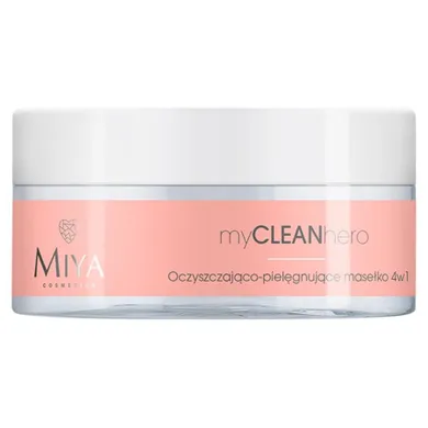 Miya Cosmetics, MyCleanHero, oczyszczająco-pielęgnujące masełko 4w1, 70g