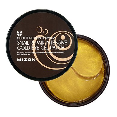 Mizon, Multi Function Formula Snail Repair Intensive Gold Eye Gel Patch, odżywczo-nawilżające płatki pod oczy, 60 szt.