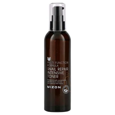 Mizon, Multi Function Formula Snail Repair Intensive Toner, regenerujący tonik do twarzy ze śluzem ślimaka, 100 ml