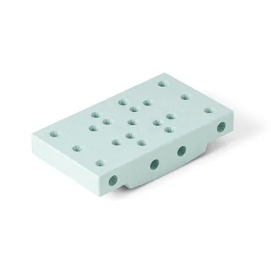 Modu, Block Base, sensoryczny blok piankowy, zestaw uzupełniający do klocków aktywizujących, miętowy