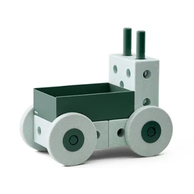 Modu, Pchacz 3w1, zestaw klocków aktywizujących, Ocean Mint/Forest Green