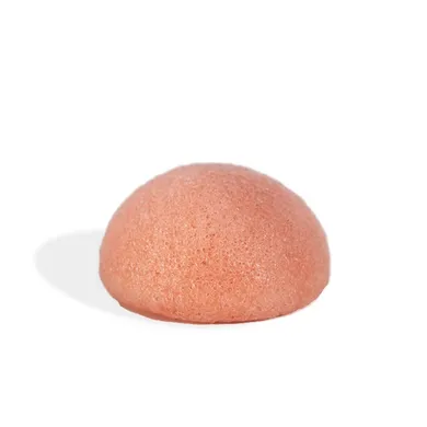 Mohani, Konjac Sponge, naturalna gąbka do mycia twarzy z różową glinką