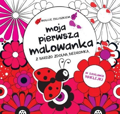 Moja pierwsza malowanka. Biedronka