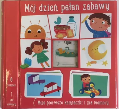 Moje pierwsze książeczki i gra memory. Mój dzień pełen zabawy