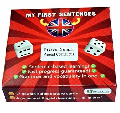 Moje pierwsze zdania po angielsku (simple continuous)