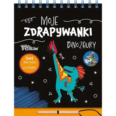 Moje zdrapywanki. Spy Guy. Dinozaury