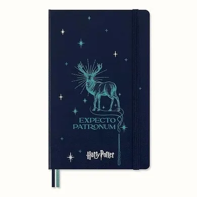 Moleskine, Harry Potter, notatnik, linia, Expecto Patronum