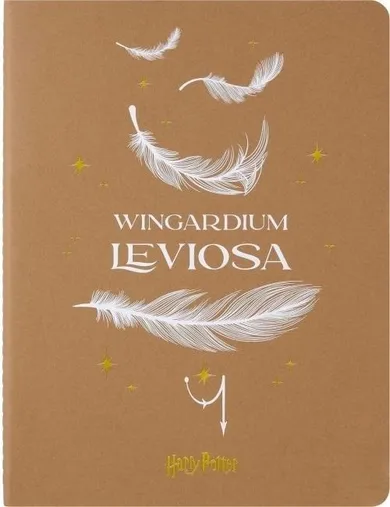 Moleskine, Harry Potter, zeszyt, linia, 60 kartek, Wingardium, 1 szt.