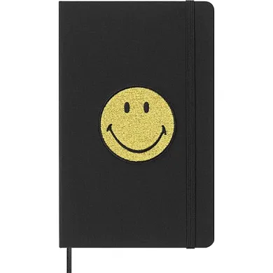 Moleskine, notatnik, linia, Smiley