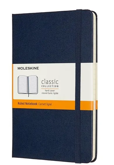 Moleskine, notes classic, 11,5-18 cm, linie, sapphire blue