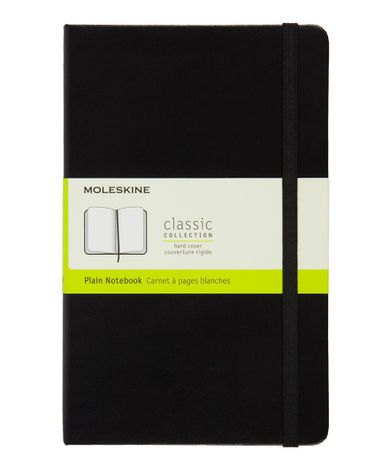 Moleskine, Notes Classic 13-21 cm, gładki, czarny