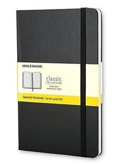 Moleskine, notes classic 9-14, twardy, kratka, czarny, 1 szt.