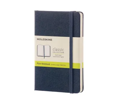 Moleskine, notes classic gładki, Szafirowy, pocket, 1 szt.