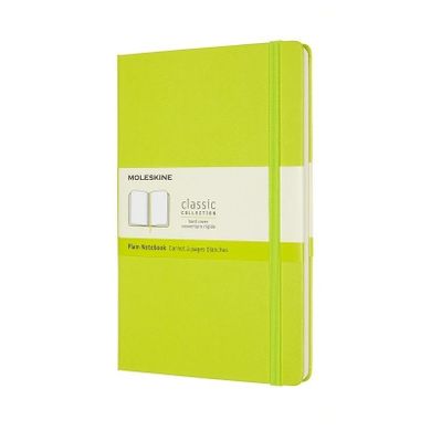 Moleskine, notes classic L, gładki, Lemon Green, 1 szt.