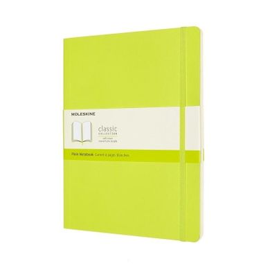 Moleskine, notes classic XL, gładki, lemon gree, 1 szt.