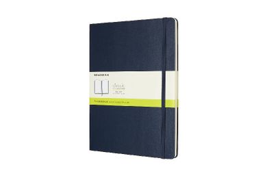 Moleskine, notes classic XL, gładki, szafirowy, 1 szt.
