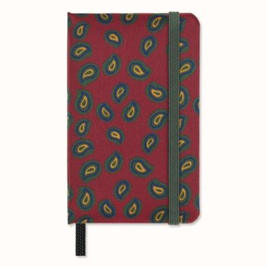 Moleskine, notes pro XS, gładka, jedwab, bordowy, 1 szt.