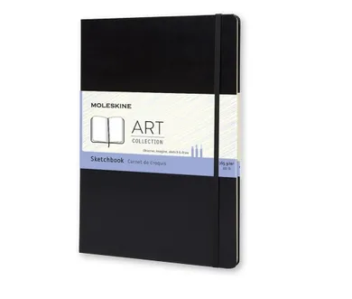 Moleskine, szkicownik A4/96K, czarny