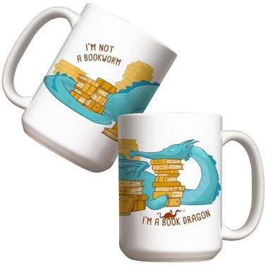 Molom, kubek, Book Dragon, 440 ml