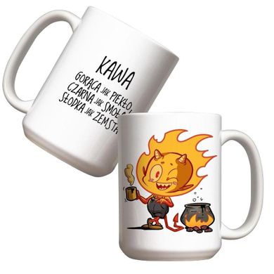 Molom, kubek, Piekielna kawa, 440 ml