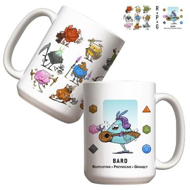 Molom, kubek, RPG, Bard, 440 ml