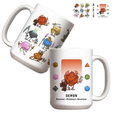 Molom, kubek, RPG, Demon, 440 ml