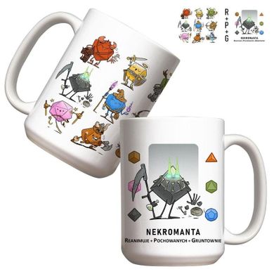 Molom, kubek, RPG, Nekromanta, 440 ml