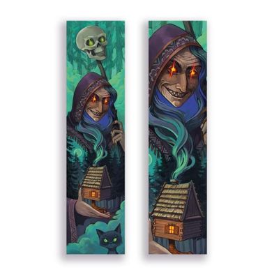 Molom, zakładka do książki, Baba Jaga