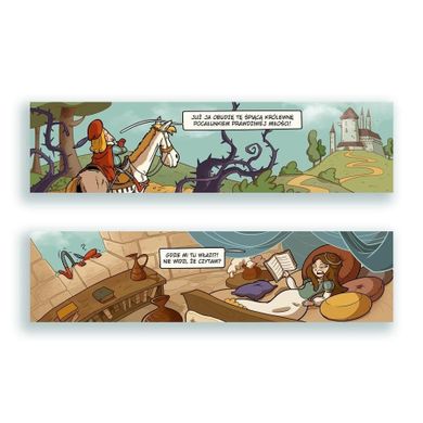 Molom, zakładka do książki, Baśnie: (Nie)Śpiąca królewna