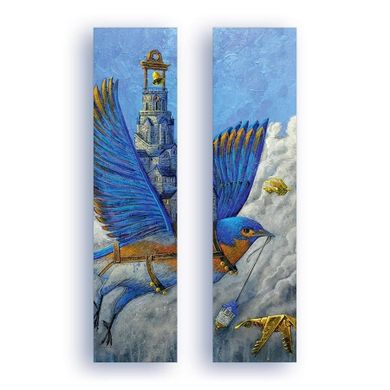 Molom, zakładka do książki, Błękitny Dzwonnik