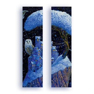 Molom, zakładka do książki, Cicha Noc