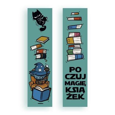 Molom, zakładka do książki, Poczuj magię książek