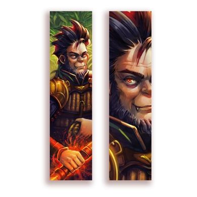 Molom, zakładka do książki, Sun Wukong