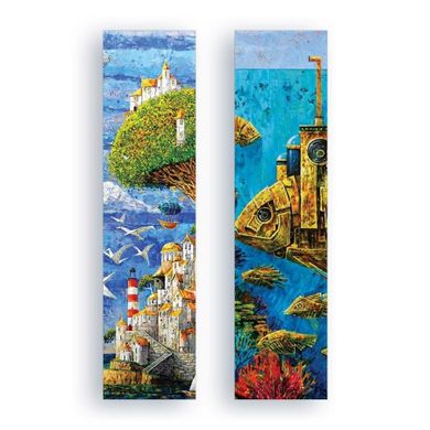 Molom, zakładka do książki, złota Rybka