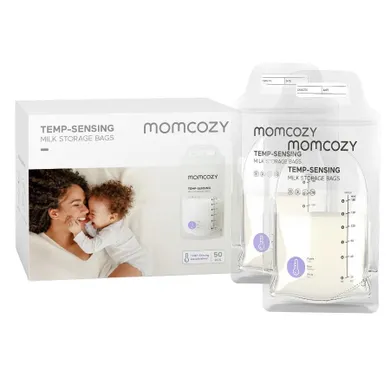 Momcozy, Breastmilk Bag, worki na mleko, 50 szt.