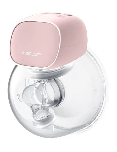 Momcozy, Pro, pojedynczy laktator, różowy, 180 ml, S9