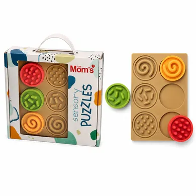 Mom's Care, Kółeczka, puzzle sensoryczne
