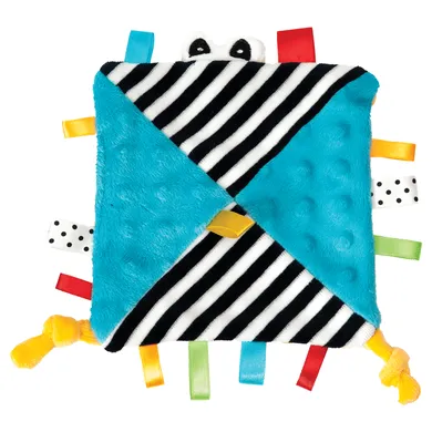 Mom's Care, kontrastowa zabawka sensoryczna, niebieska